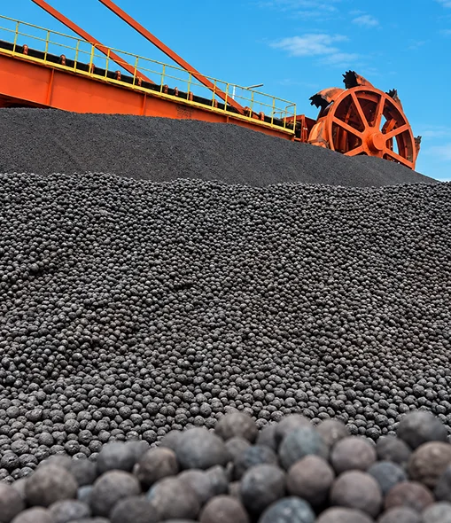 Bentonite – Iron Ore Pelletization